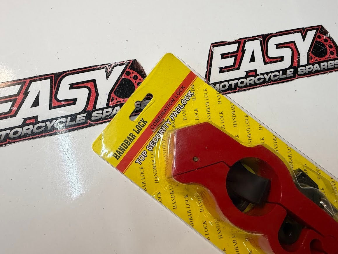 Motorcycle Bike Handbar Combination Lock