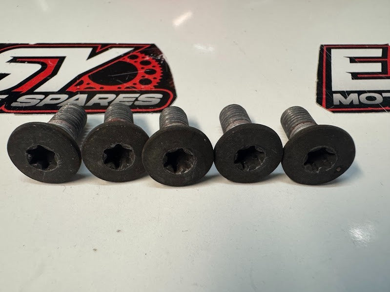 Yamaha MT-10 2016-2025 Rear Brake Rotor Disc Bolts OEM Genuine 90149-08010