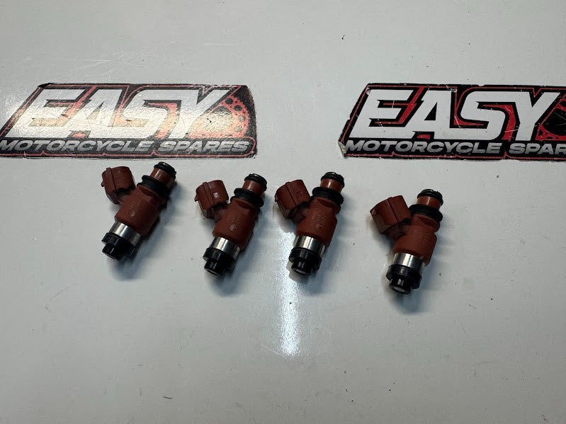 Yamaha YZF R1 2009-2025 Secondary Fuel Injectors x4 OEM Genuine 14B-13761-10