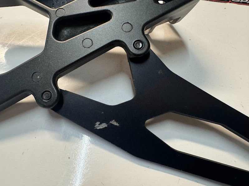 Yamaha YZF R1 2015-2025 LH Riders Peg Bracket Rear Set OEM Genuine 2CR-27442-00