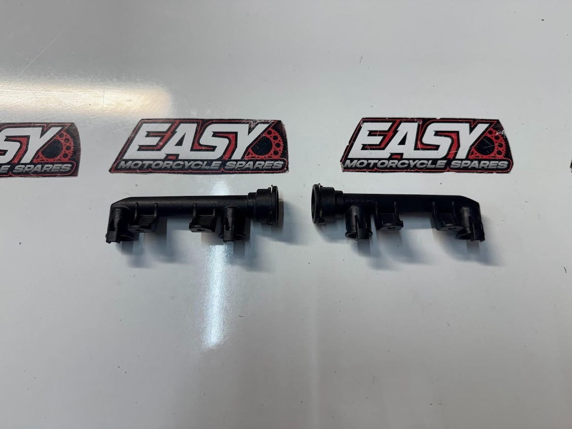 BMW S1000RR 2016 Secondary Fuel Rails OEM Genuine K46 13547717199