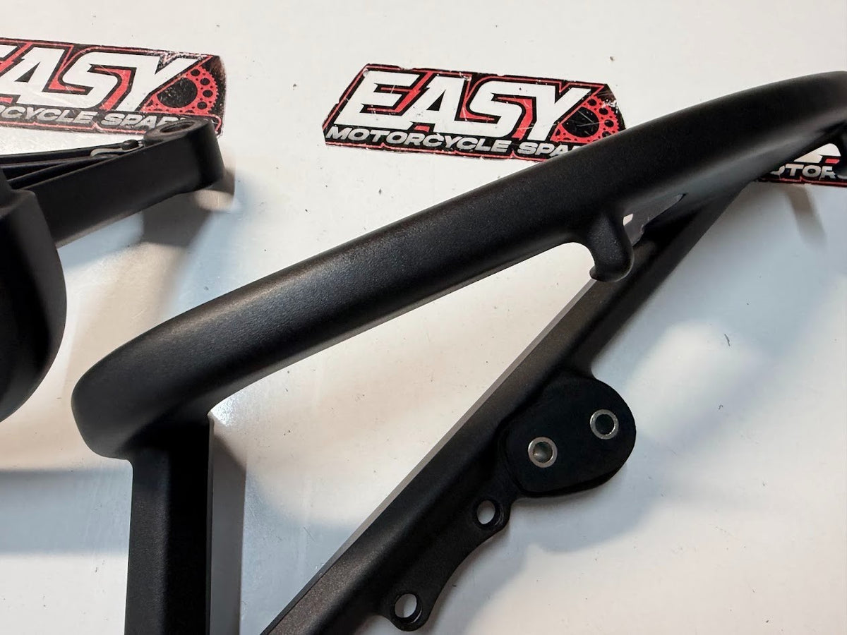 LH RH Rear Grab Handles Pair Kawasaki KLR 650 2008-2018 OEM 32109-0019-18R