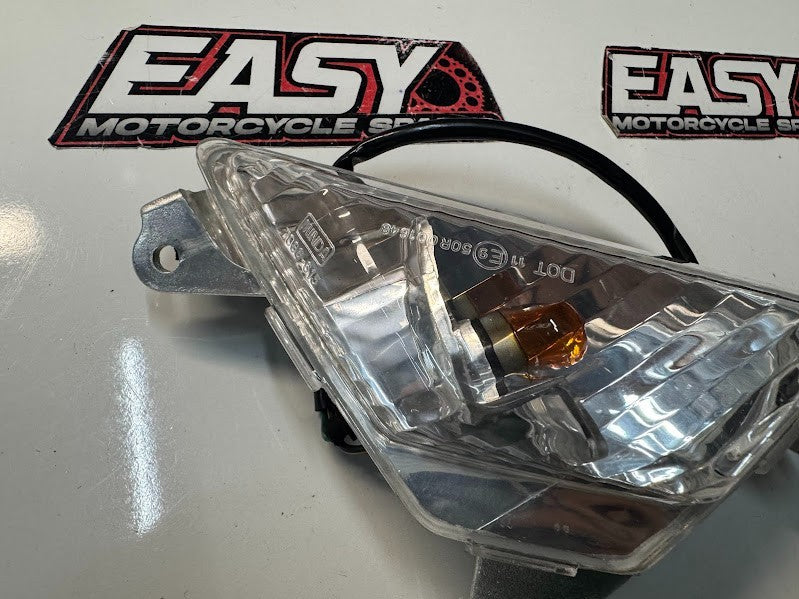 Kawasaki Ninja 650 2012-2019 LH Front Blinker Indicator OEM Genuine 23040-0137
