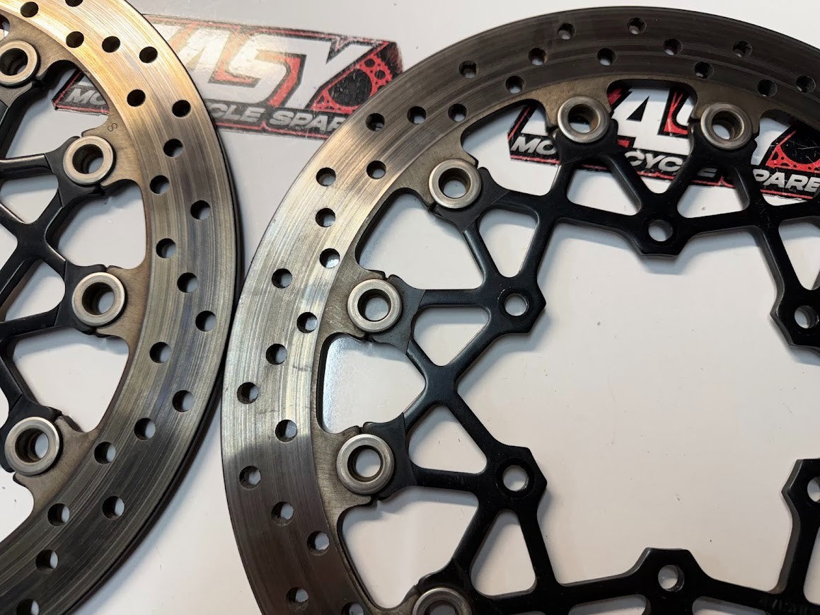 Front Brake Rotor Discs Suzuki GSXR 1000 2012-2016 OEM 59210-37H20