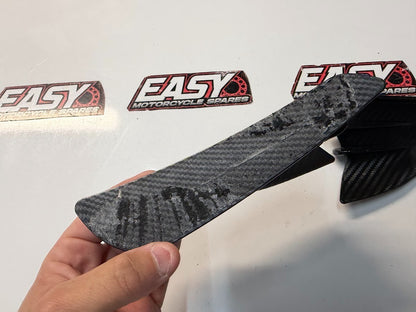 Carbon Style Fairing Winglets Suzuki GSXR 1000 2007-2008 Aftermarket