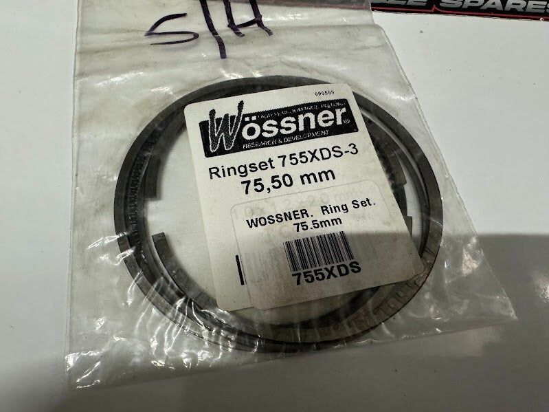 Used Wossner Ring Set 75.50mm Oversize Honda XL 250