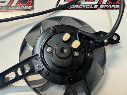 Yamaha YZF R1 2015-2025 RH Radiator Thermo Fan OEM Genuine 2CR-12405-10