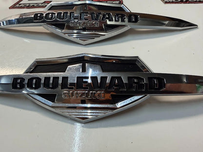 Tank Badges Emblem Suzuki Boulevard C109R VLR 1800 T 2008-2014 OEM 68111-22H00