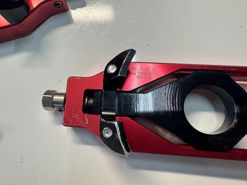 Yamaha YZF R1 R1M 2020-2025 TWM WSBK Billet Chain Adjusters