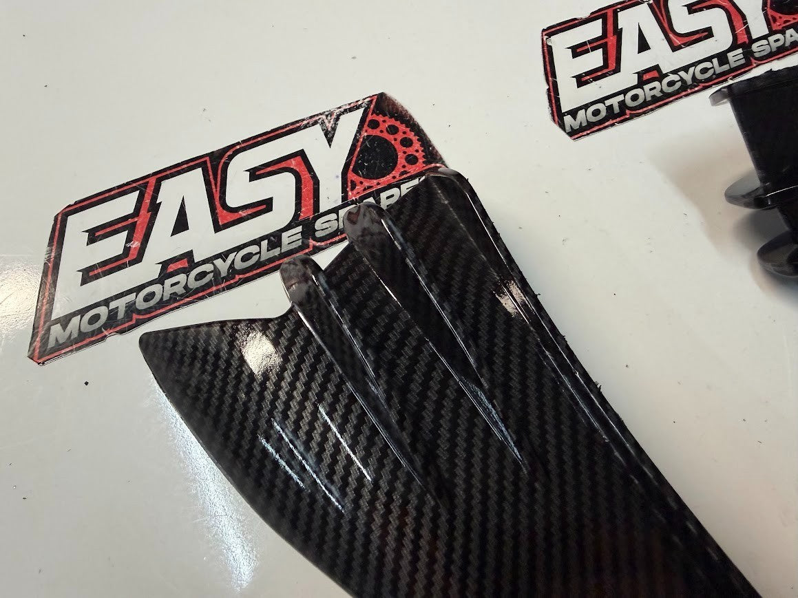 Carbon Style Fairing Winglets Suzuki GSXR 1000 2007-2008 Aftermarket