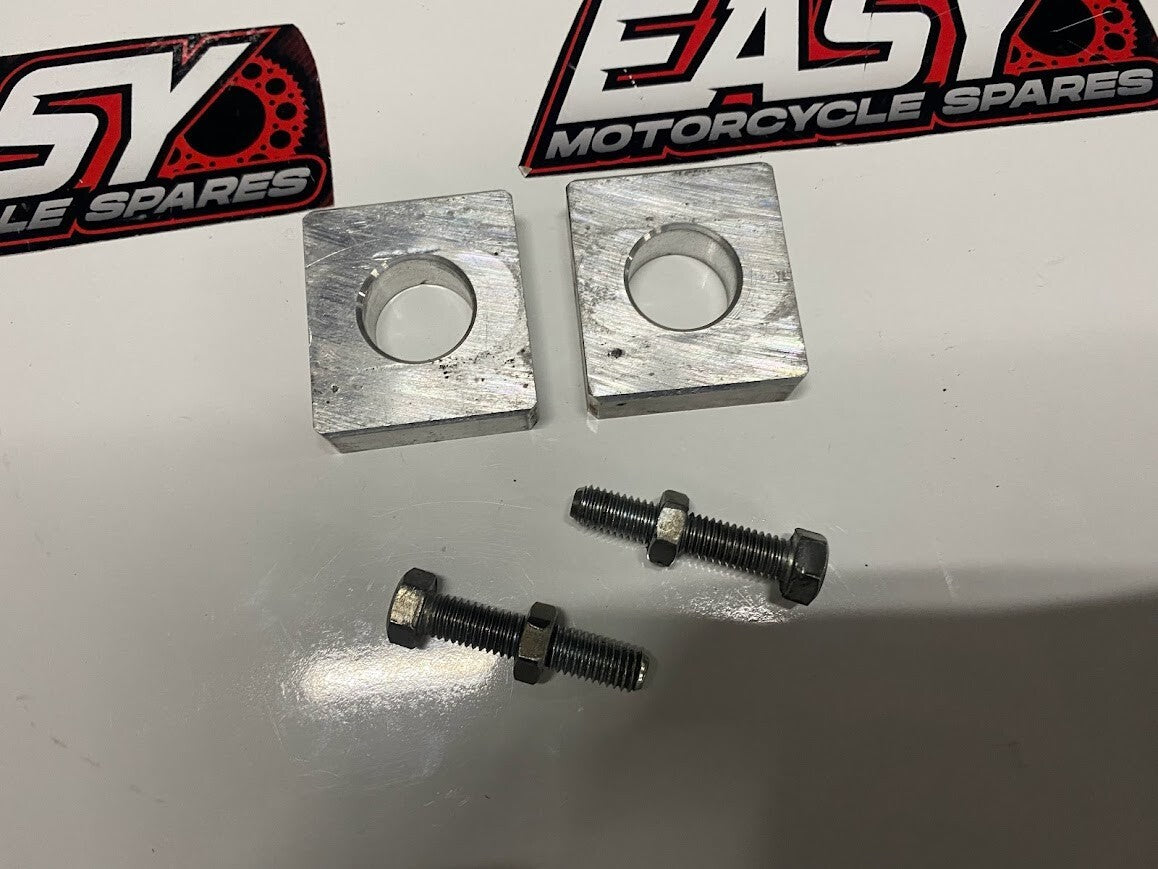 Chain Adjuster Blocks Kawasaki Ninja 650L 2013