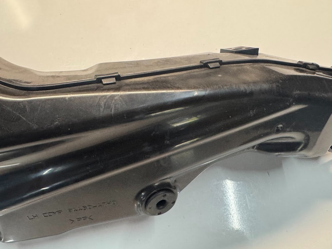 Suzuki GSXR 1000 2009-2016 LH Ram Intake Duct OEM Genuine 94430-47H00