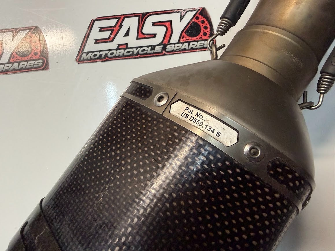 Akrapovic Muffler Exhaust w/Link & o2 Sensor Suzuki GSXR 1000 2007-2008