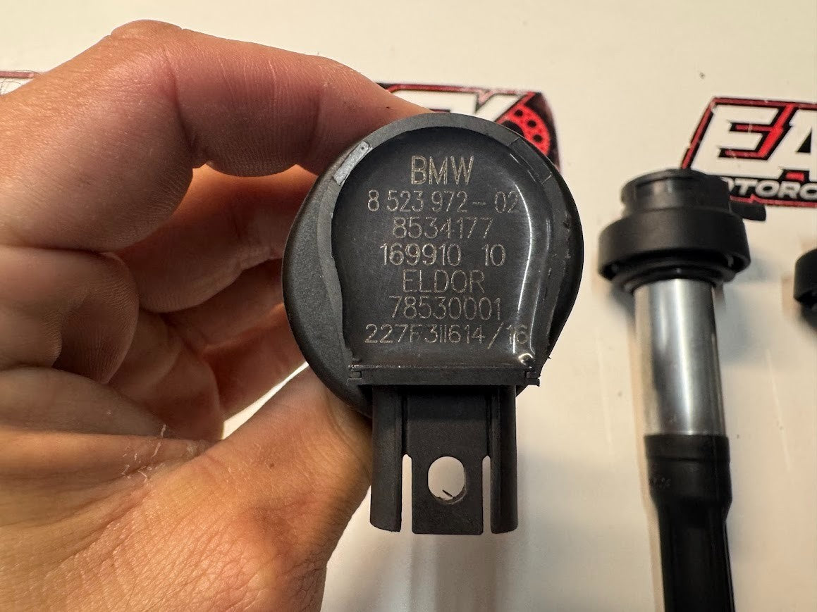 BMW S1000RR 2016 Ignition Coils x4 OEM Genuine K46 12138523972