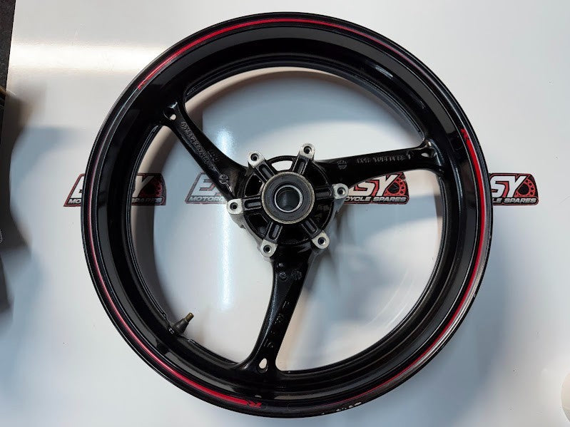 Front Wheel Rim Suzuki GSXR 1000 2009-2016 OEM 54111-37H00-019 READ DESCRIPTION