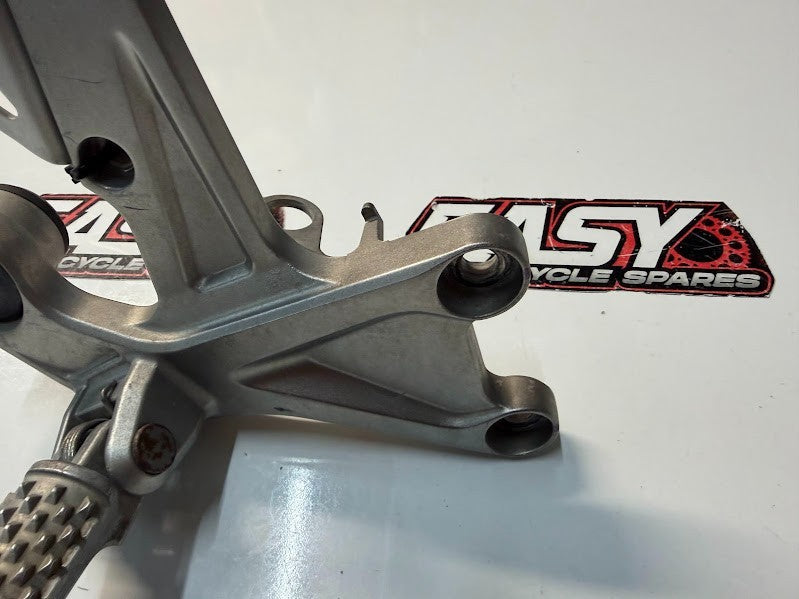 RH Foot Rest Peg Bracket Honda CBR 1000 RR 2008-2019 OEM 50600-MGP-D60