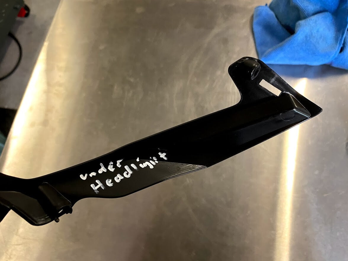 Under Headlight Fairing Yamaha MT-03 2019