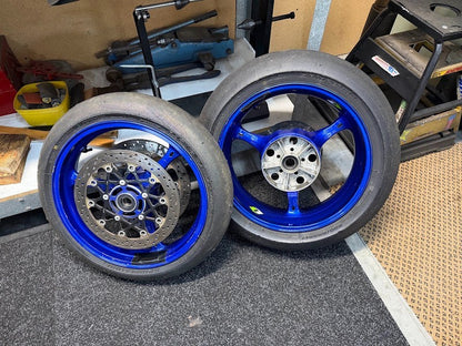 Front & Rear Wheel Set Suzuki GSXR 1000 2007-2008 OEM 64111-41G00-019