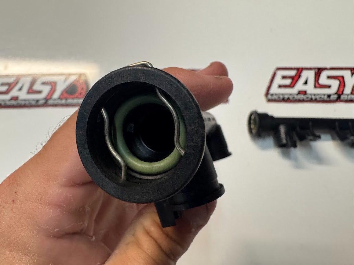 BMW S1000RR 2016 Secondary Fuel Rails OEM Genuine K46 13547717199