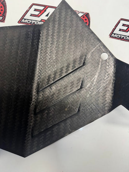 Yamaha YZF R1 2015-2025 Carbon Belly Pan Cover Plate Extender