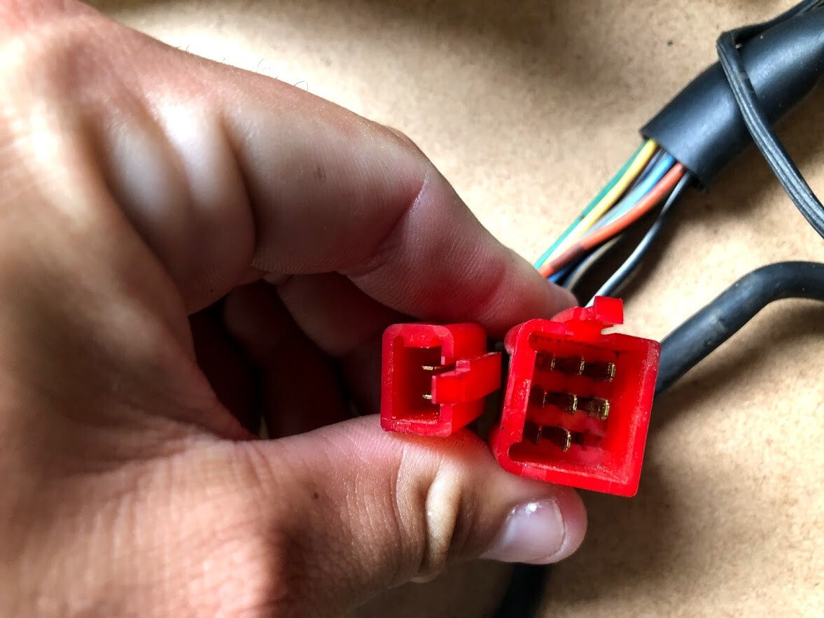 RH Switch Box and Throttle Cables Honda NT650V 2005