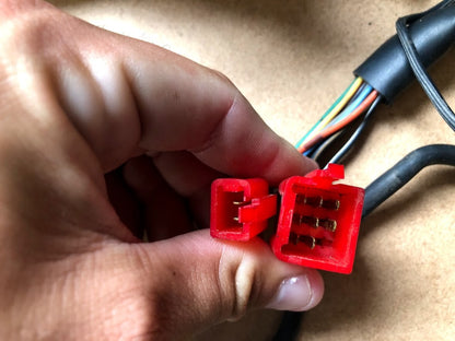 RH Switch Box and Throttle Cables Honda NT650V 2005