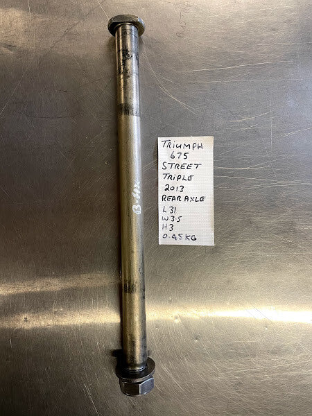 Rear Axle Triumph Street Triple 675 2013