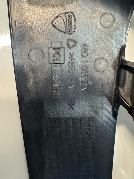 Ducati Monster 659 LAMS 2017-2021 RH Front Regulator Cover OEM Genuine 48018662A