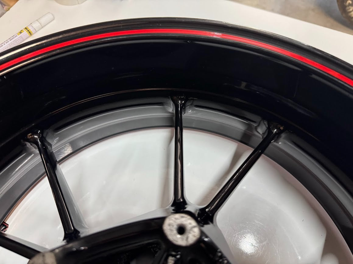 BMW S1000RR 2016 Wheel Set Complete Cast OEM Genuine K46