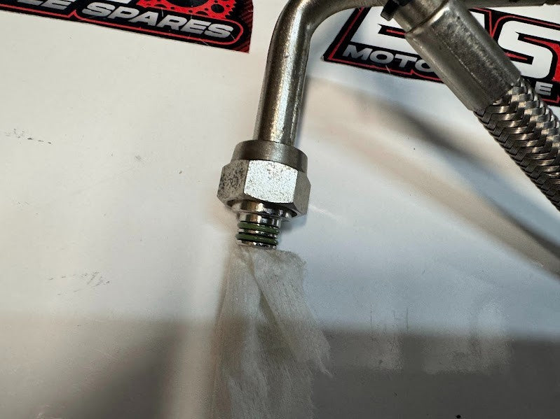 Ducati Monster 659 LAMS 2017-2021 Oil Cooler Lines OEM Genuine 54911151B