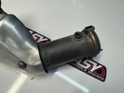 Yamaha YZF R1 2009-2014 Catalyst Mid Pipe Exhaust OEM Genuine 14B-14740-10
