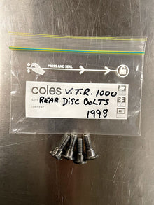 Rear Rotor Bolts Honda VTR 1000 1998