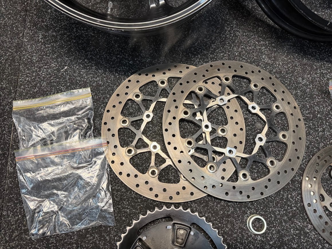 Complete Wheel Package Suzuki GSXR 1000 2007-2008 OEM 54111-41G10-019