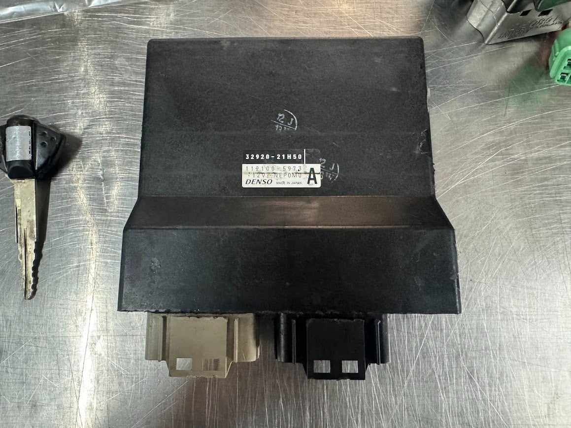 Suzuki GSXR 1000 2007-2008 ECU Ignition Complete Lockset OEM Genuine 32920-21H50