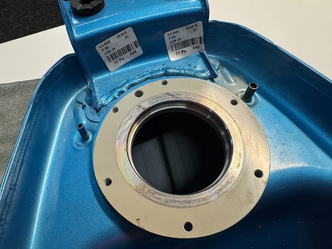 Royal Enfield Interceptor 650 2022 Fuel Tank OEM Ventura Blue RAK00794 Euro 5