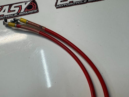 Suzuki GSXR 1000 2012-2016 Hel Braided Front Brake Lines Non-ABS