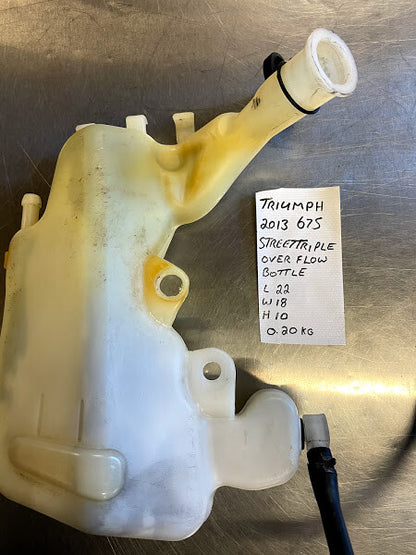 Overflow Bottle Triumph Street Triple 675 2013