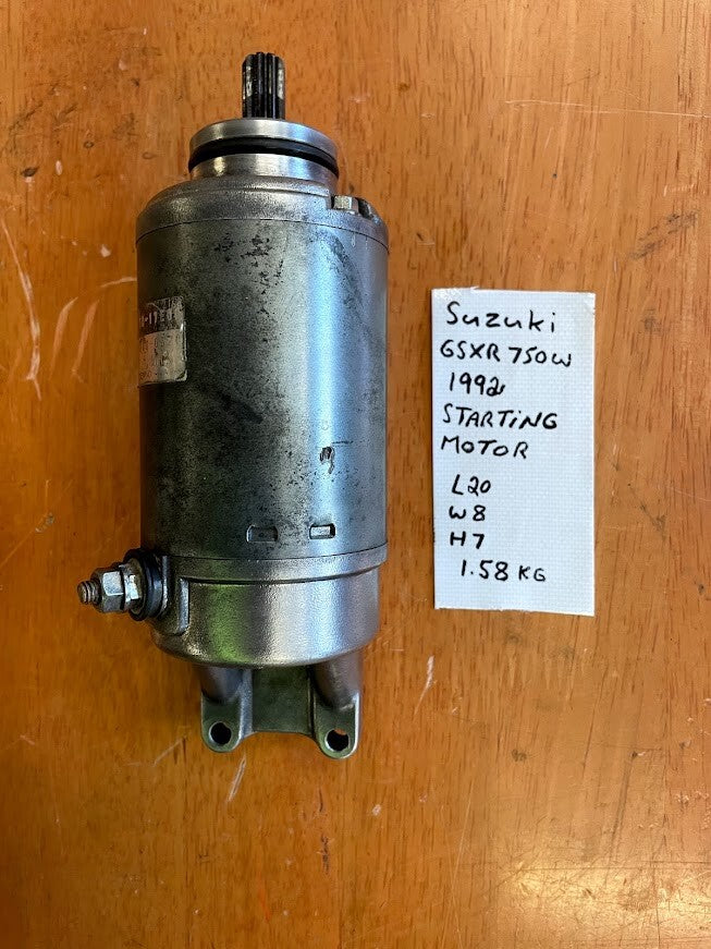 Starter Motor Suzuki GSXR 750 1992