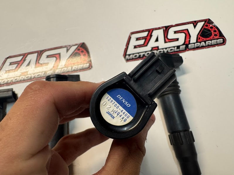 Suzuki GSXR 1000 2001-2008 Ignition Coil Sticks x4 OEM Genuine 33410-35F11