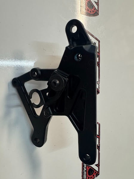 Yamaha YZF R1 2015-2025 RH Rider Foot Peg Bracket OEM Genuine 2CR-27443-00