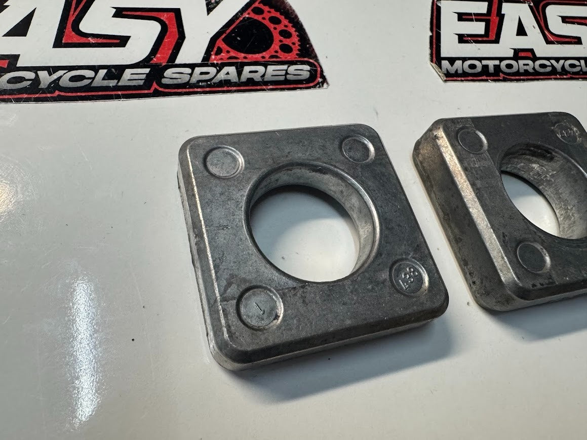 BMW S1000RR 2016 Chain Adjuster Tensioner Blocks OEM Genuine K46 33358537539