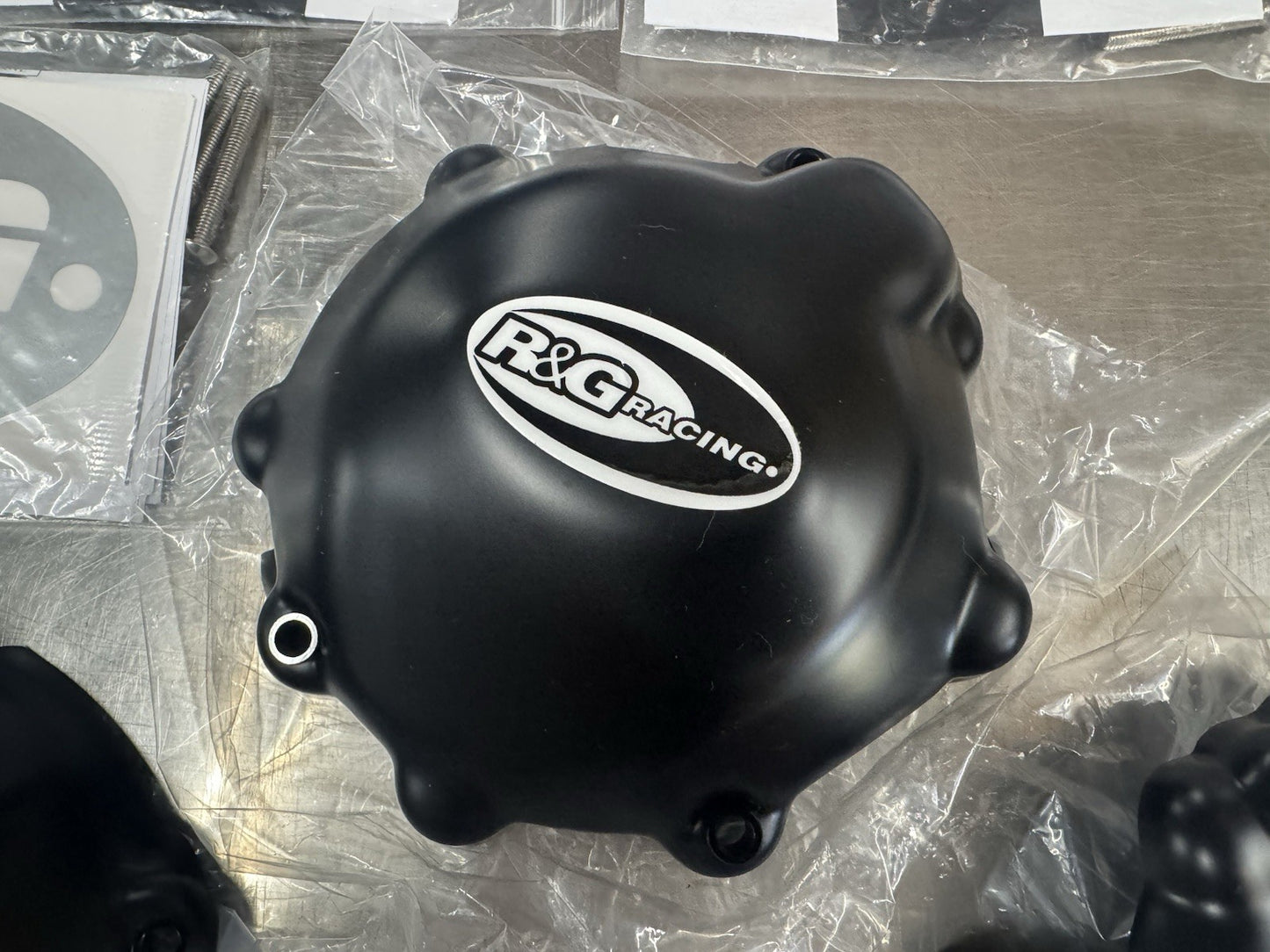 R&G KAWASAKI-ZX10-R 08-10 Black Engine Case Covers 3pcs-KEC0022BK BRAND NEW