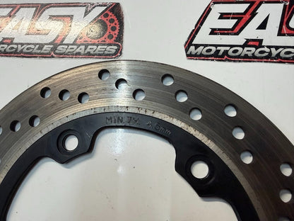 Rear Brake Disc Rotor Suzuki GSF 1250 S Bandit 2007-2016 OEM 09106-08160