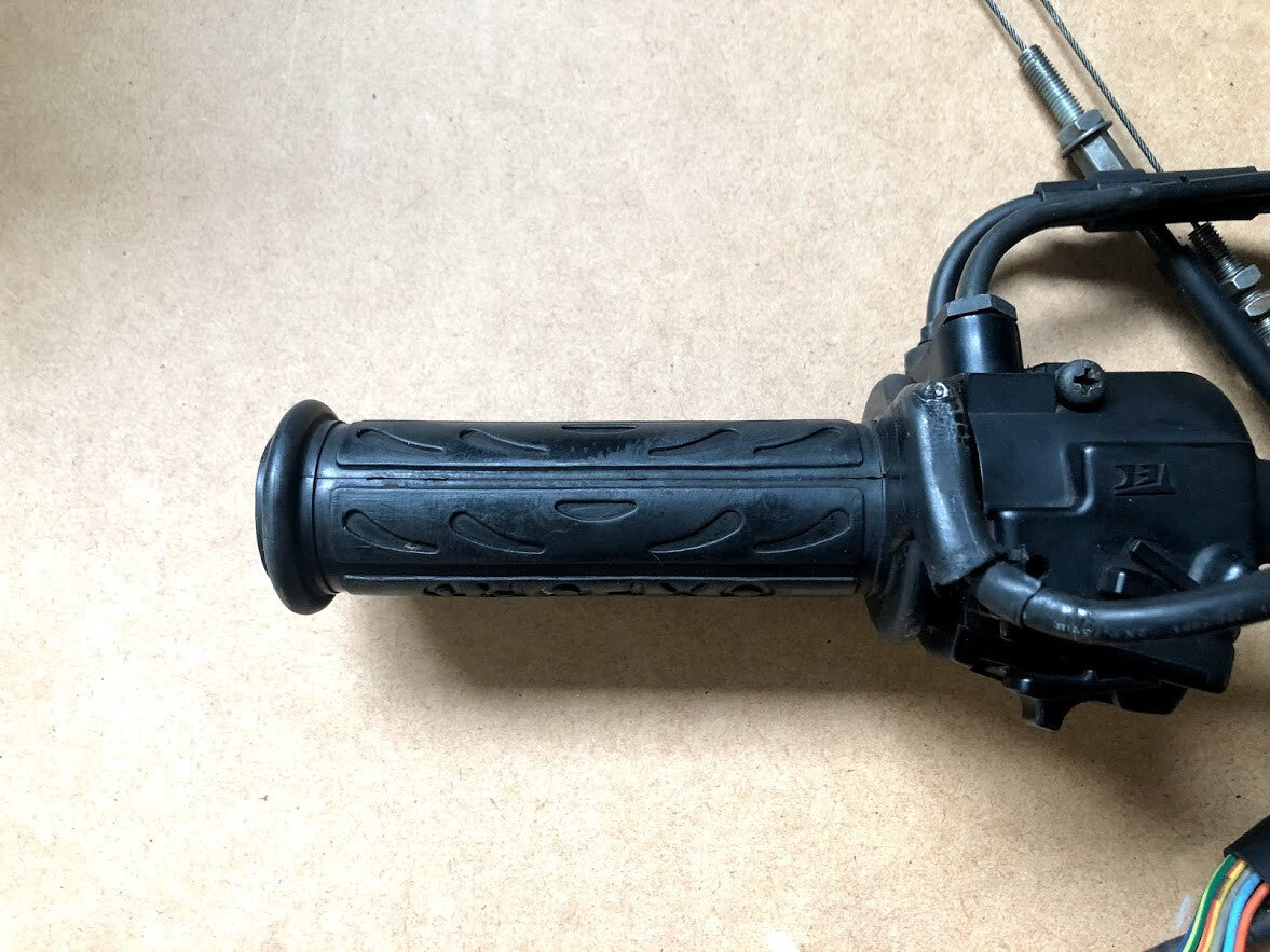 RH Switch Box and Throttle Cables Honda NT650V 2005