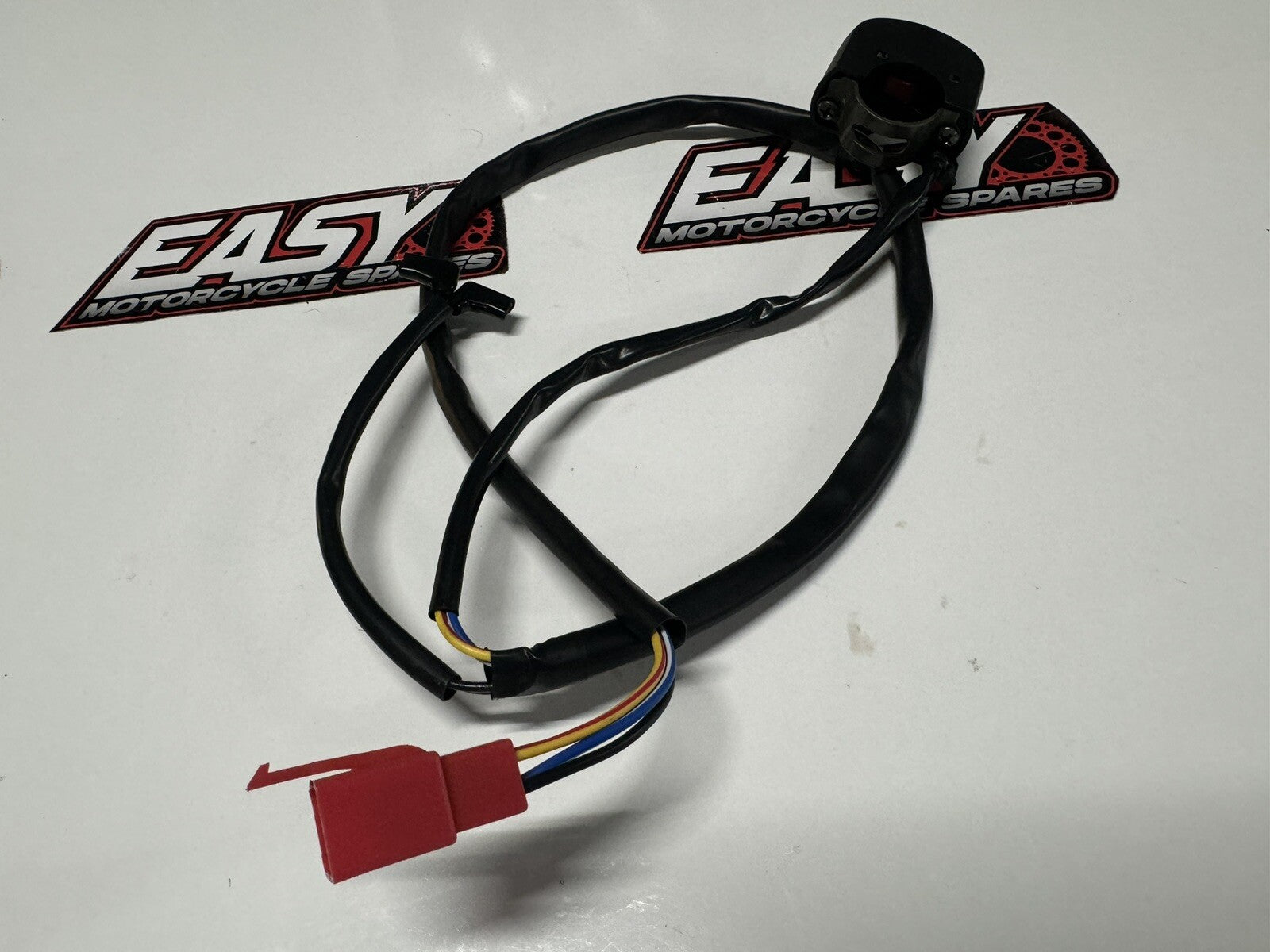 HONDA STYLE ON OFF START STOP BUTTON KILL HANDLEBAR SWITCH BLOCK ASSEMBLY