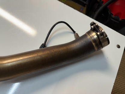 Akrapovic Muffler Exhaust w/Link & o2 Sensor Suzuki GSXR 1000 2007-2008