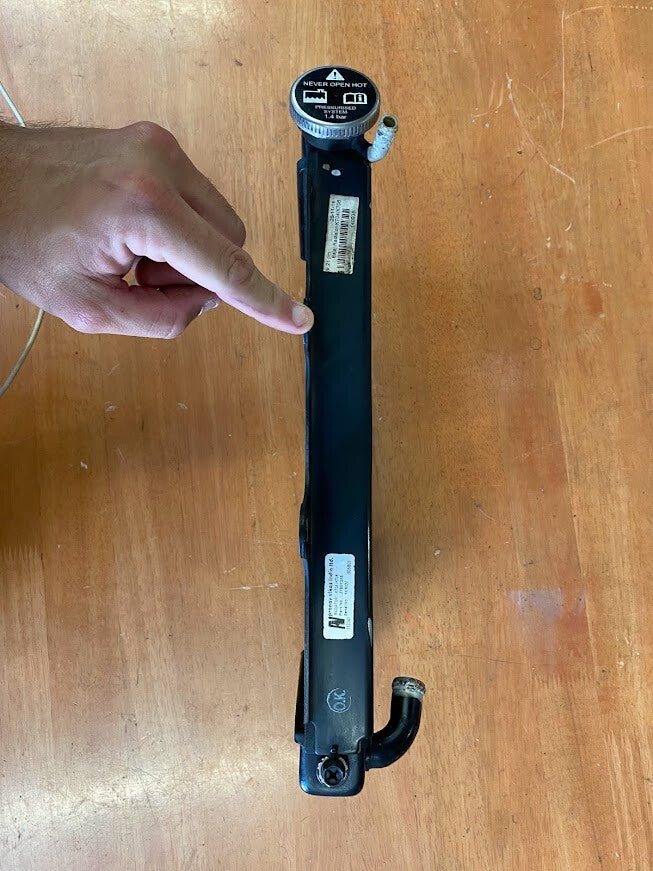 Radiator KTM 390 RC 14-16 2014 90835010133