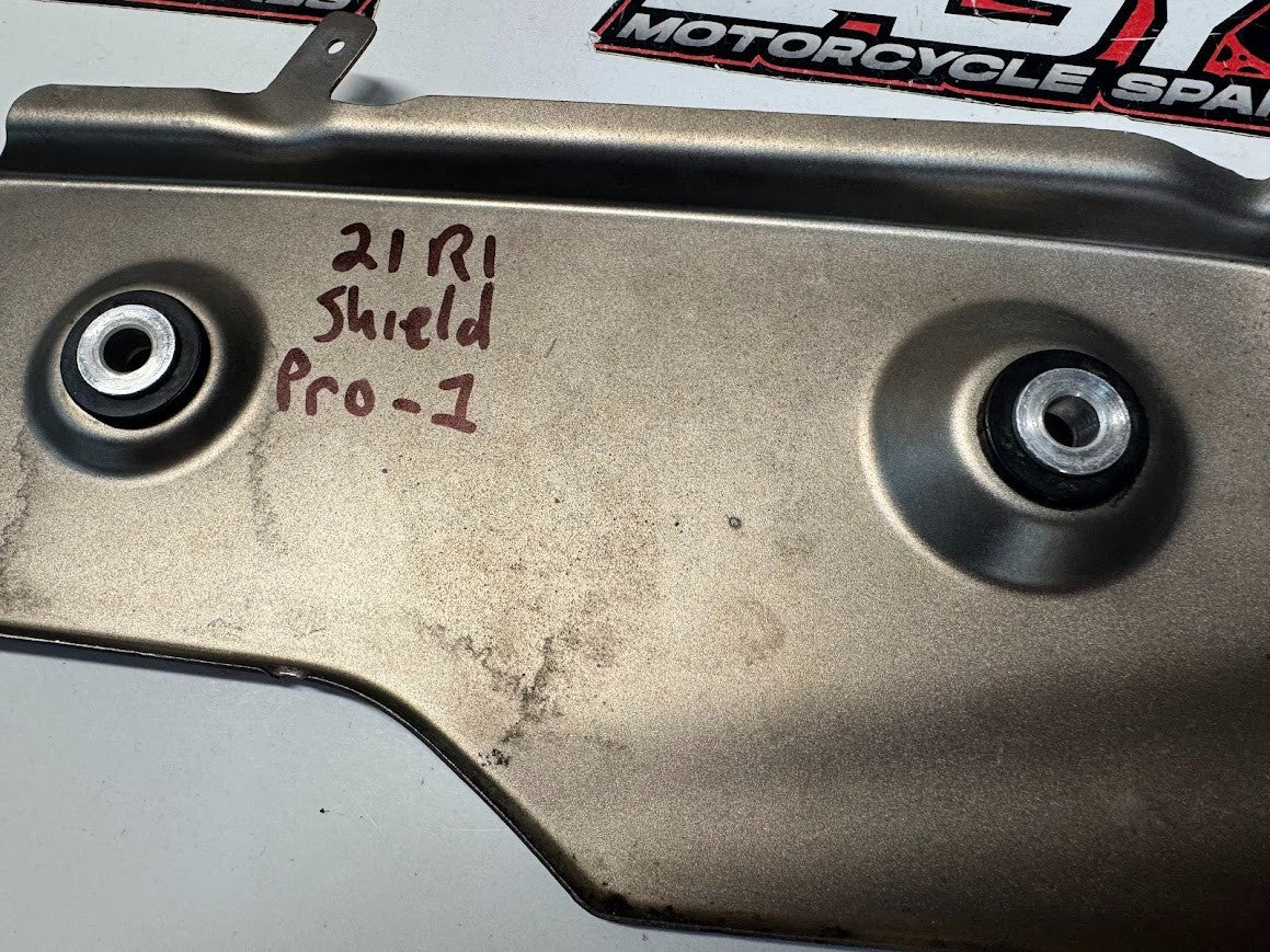 Yamaha YZF R1 2020-2025 Exhaust Shield Cover Protector 1 OEM B3L-2834V-00