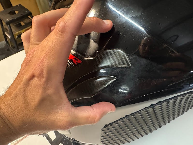 BMW S1000RR 2016 Fuel Tank Black Storm OEM Genuine K46 16118552139