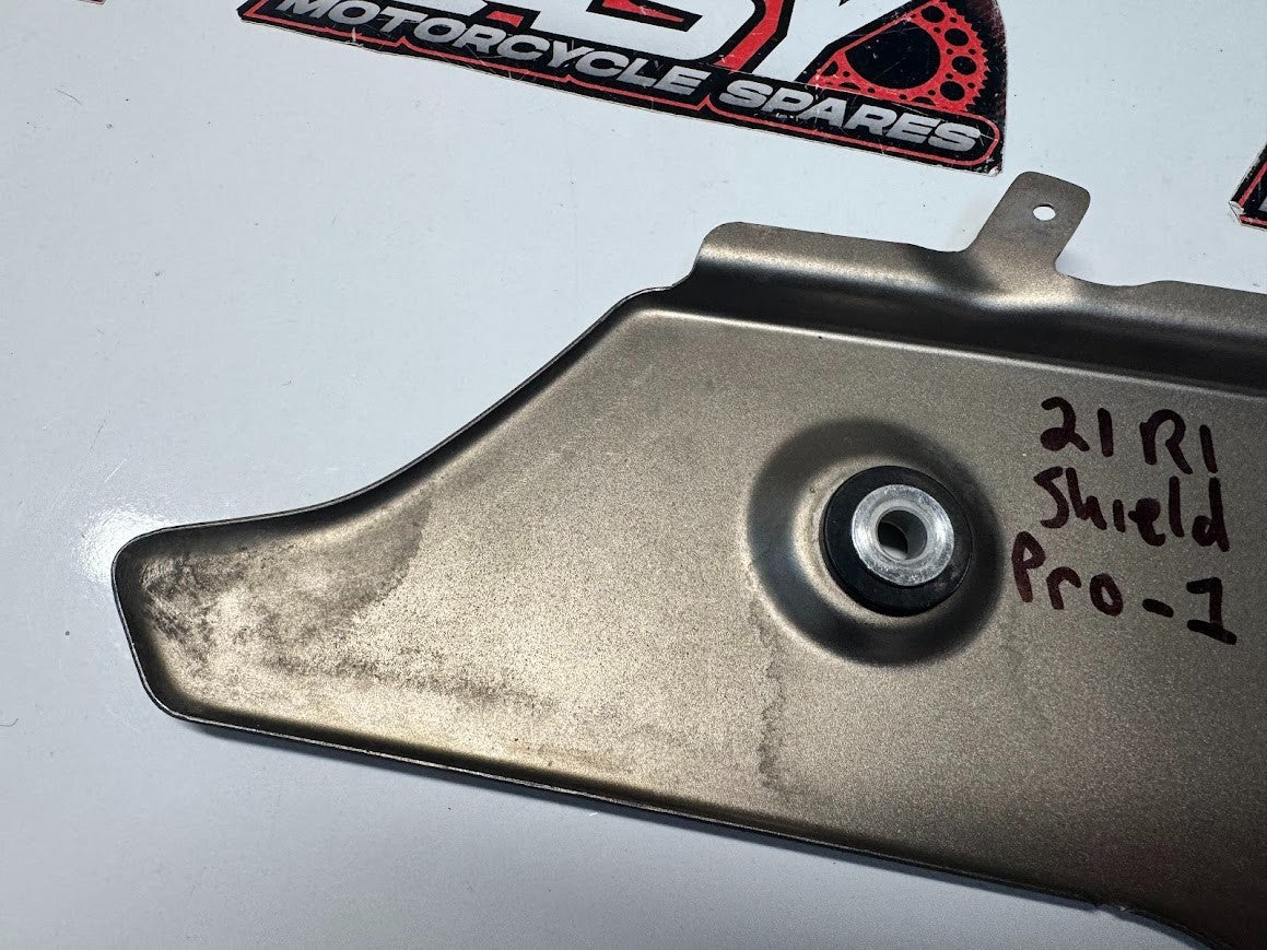 Yamaha YZF R1 2020-2025 Exhaust Shield Cover Protector 1 OEM B3L-2834V-00